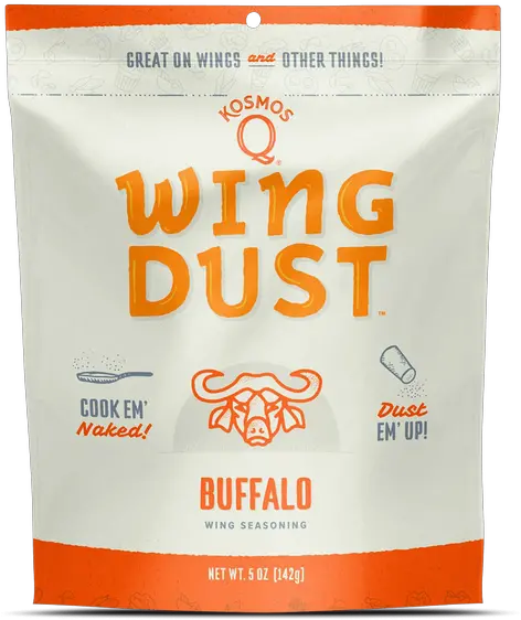 Buffalo Wing Seasoning 5oz Bag Kosmos Wing Dust Png Buffalo Wings Png