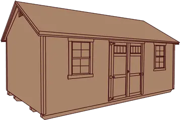 Sheds One Small Garden Horizontal Png Shed Png