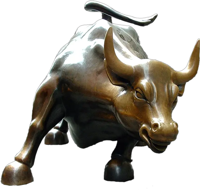 Hd Wall Street Bull Png Transparent Charging Bull Bull Transparent