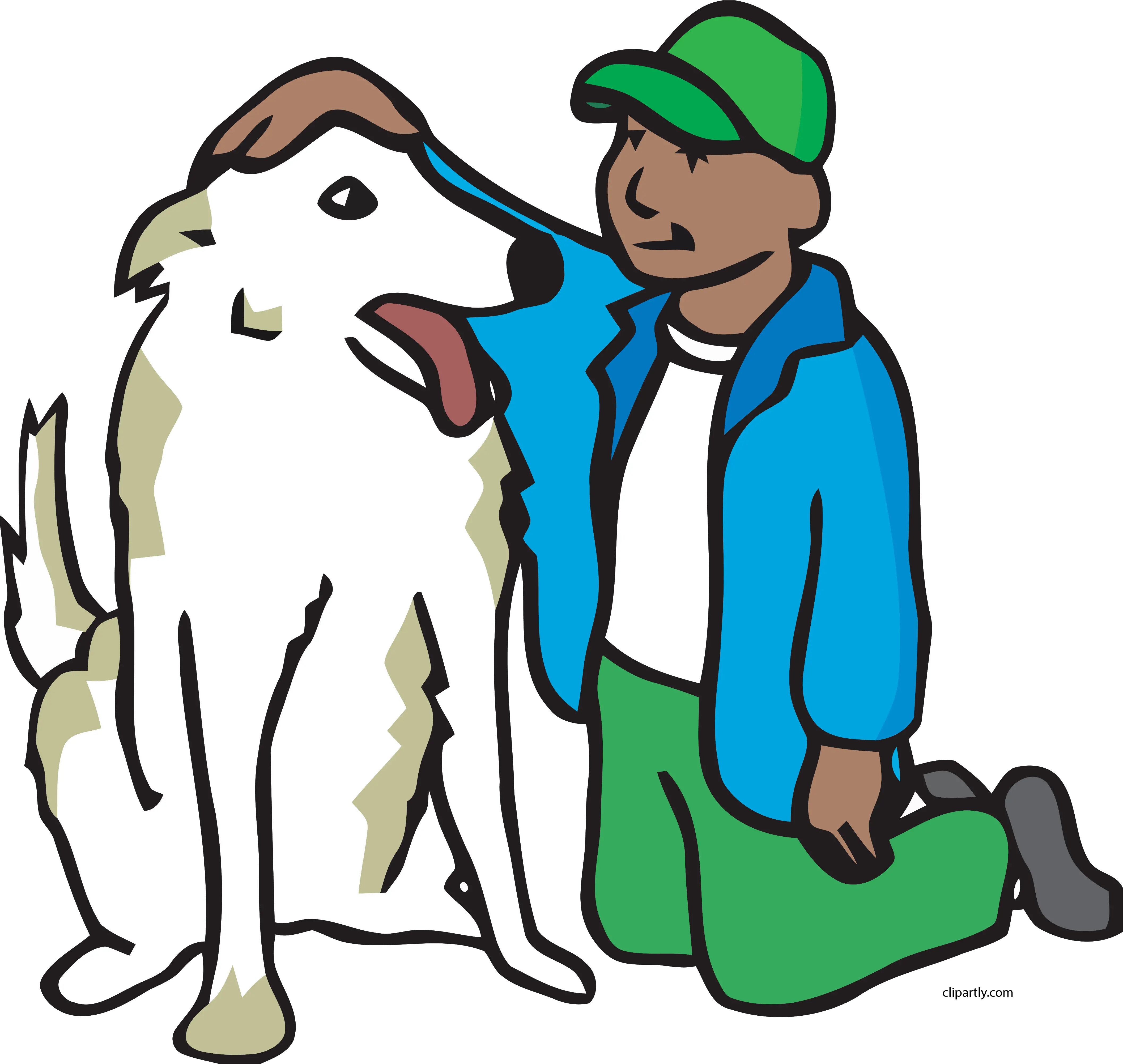 Boy Petting Dog Clipart Png Cartoon Petting A Dog Petting A Dog Clipart Dog Cartoon Png png