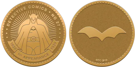 Tokun Collectible Coins Brown Bear Png Batman Symbol Png