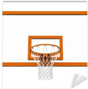 Wall Mural Basketball Hoop Pixersus Basketball Rim Png Basketball In Hoop Icon