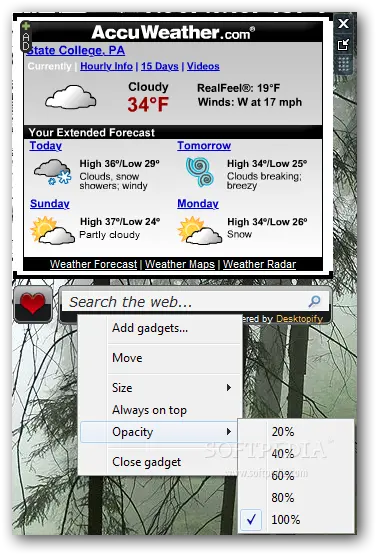 Download Accu Weather Forecast 1440 Vertical Png Windows 7 Weather Icon