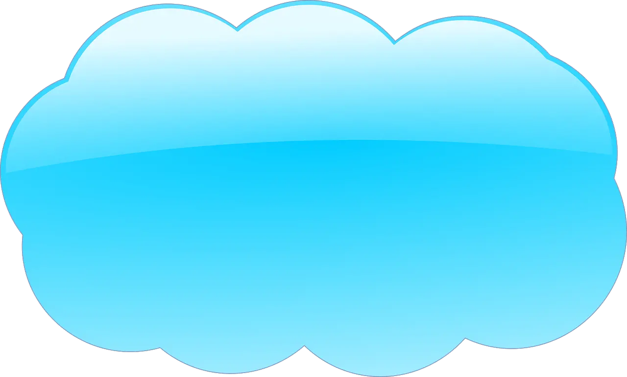 Cloud Clipart Free Clouds Transparent Png Images Free Sky Blue Cloud Clipart Cloud Icon Vector png