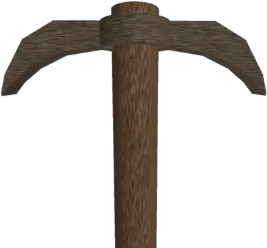 Wood Pickaxe Cross Png Pickaxe Png