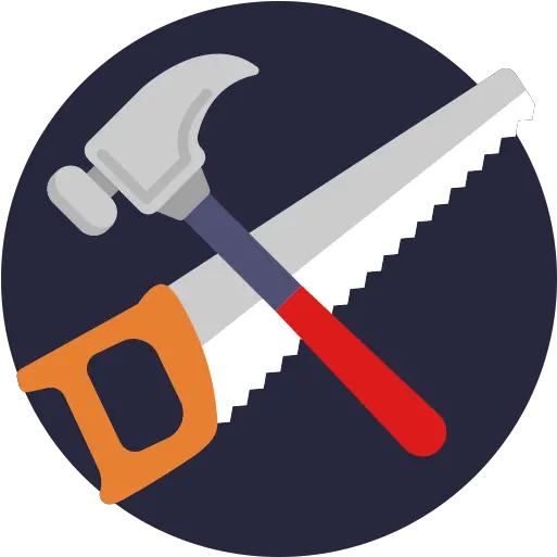 Saw Free Construction And Tools Icons Saxon Garden Png Hammer And Screwdriver Icon