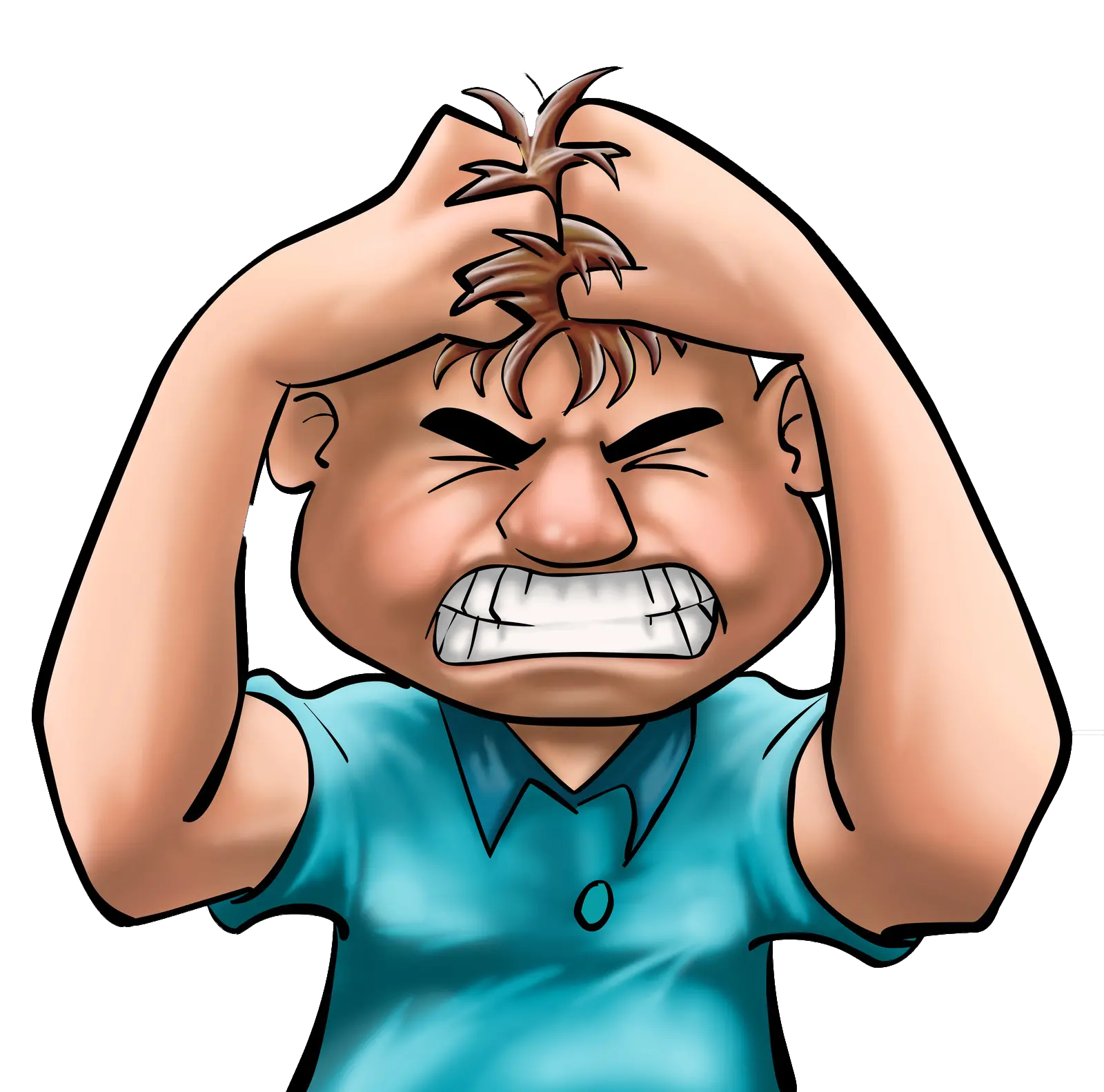 Stress Book Anger Clipart Png Anger Png