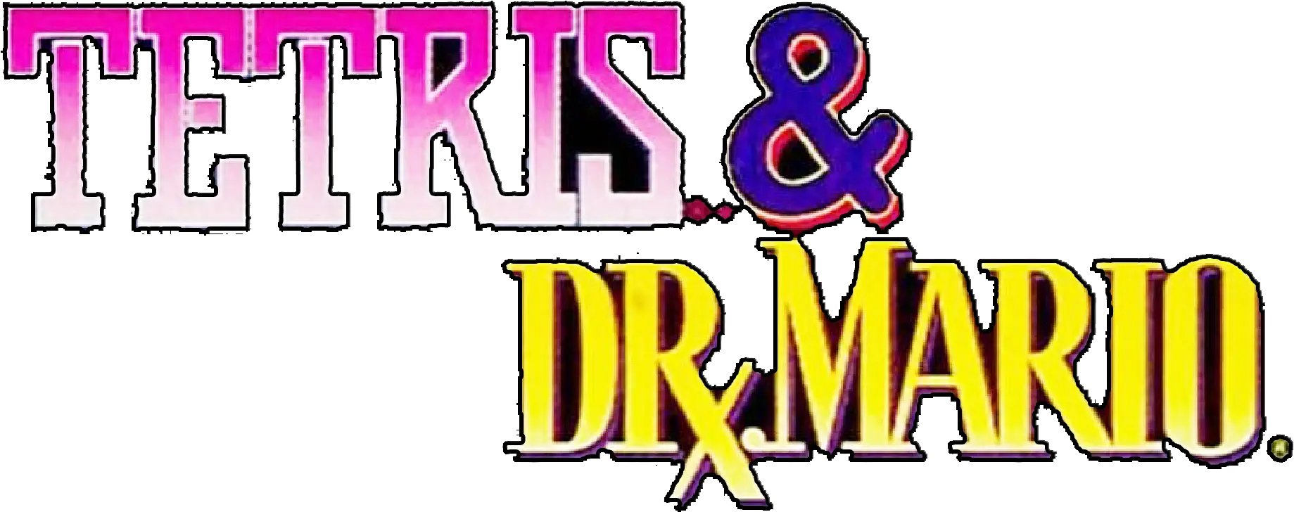 Download Tetris Dr Mario Logo Hd Png Tetris Dr Mario Logo Mario Logo Png