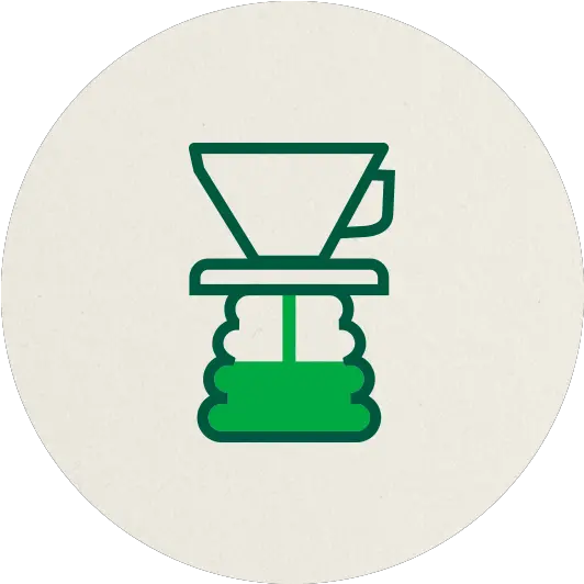 Brew Guides Chameleon Organic Coffee Filter Funnel Png End Of Day Icon