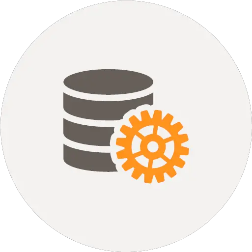 Data Database Settings Gear Options Preferences Png Cog Icon