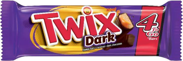 Twix Dark 4 To Go 86g Toffee Png Twix Png