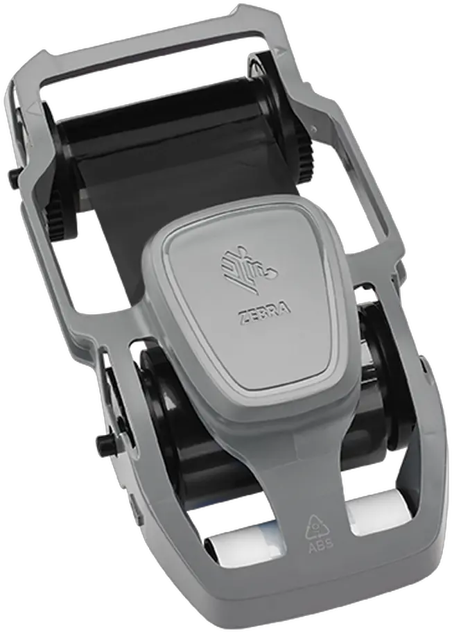 Ribbon Zebra Zc350 Black Monochrome Ribbon 2000 Printsroll Ribbon For Zebra Zc300 Png Black Ribbon Png png