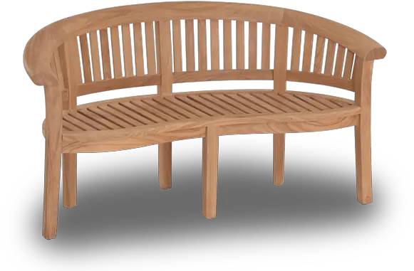Half Moon Teak Curved Garden Bench Love Seat Bench Png Bench Png