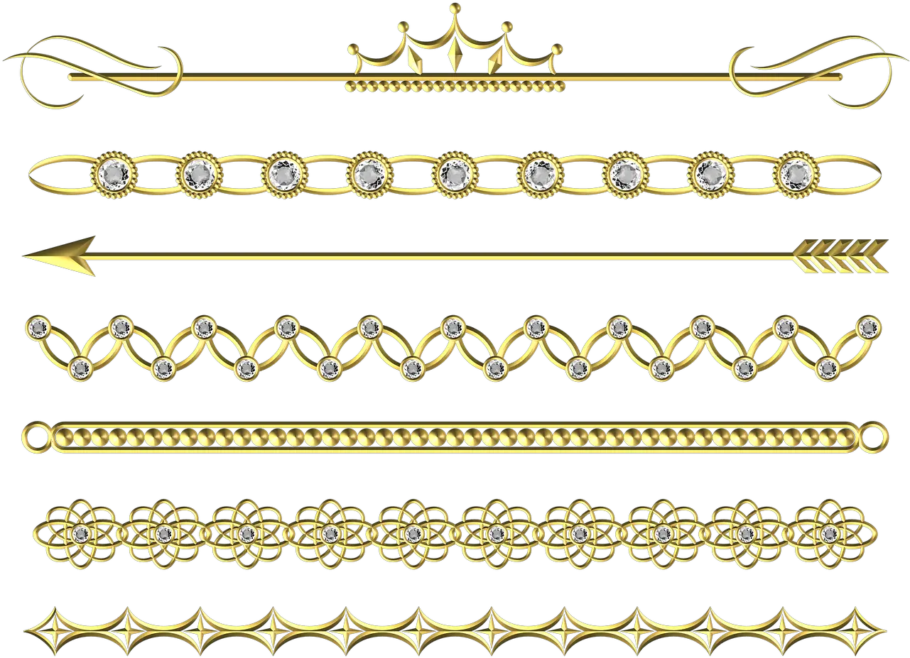 Download Wedding Gold Divider Line Border Gold Line Png Divider Line Png