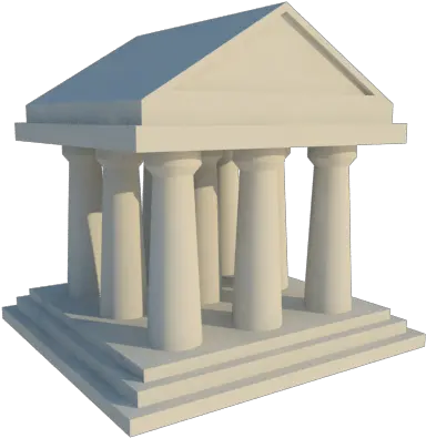 House 3d Model Download Ancient Rome Png 3d File Icon