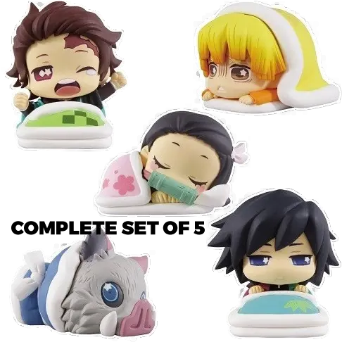 Demon Slayer Kimetsu No Yaiba Onemutan Complete Set Demon Slayer Onemutan Figure Png Slayer Buddy Icon