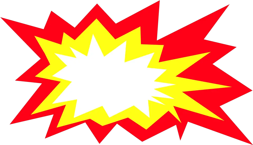 Explosion Cartoon Vector Clipart Png Explosion Clipart Burst Png