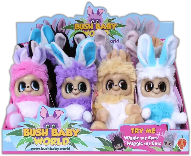Bush Baby World Dreamstars And Blossom Meadow Assorted In 12pc Cdu Bush Baby World Png Fortnite Bush Png