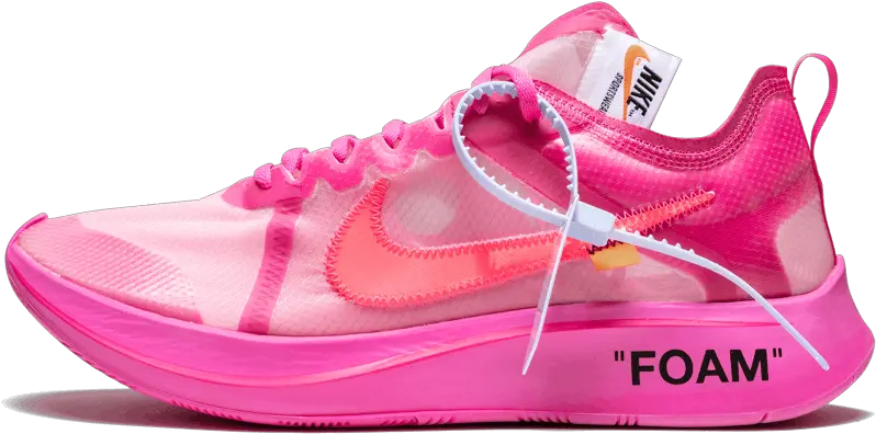 Nike X Off White The 10 Zoom Fly Nike Zoom Fly Off White Rose Png Off White Logo Png