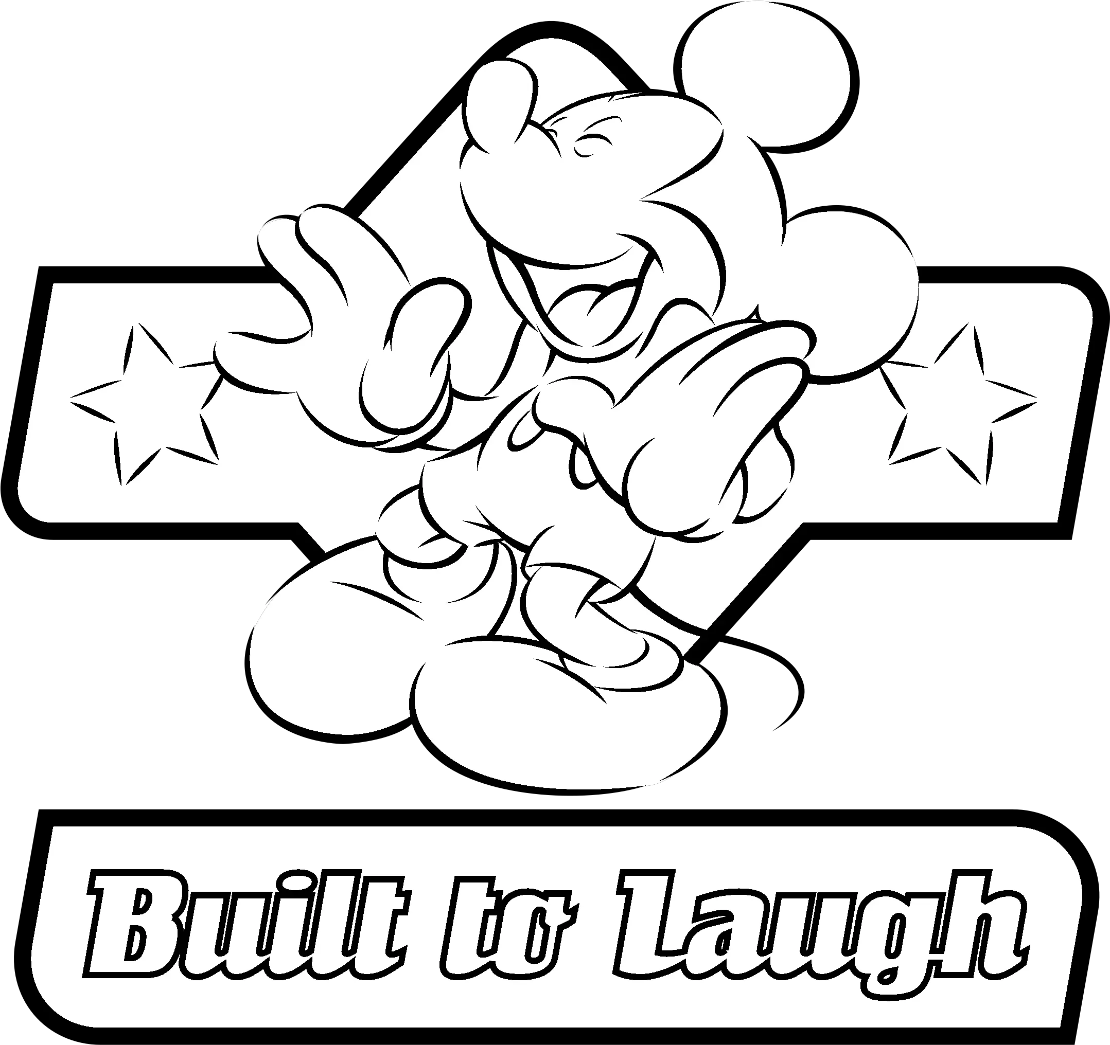 Mickey Mouse Logo Png Transparent U0026 Svg Vector Freebie Supply Line Art Clippy Png