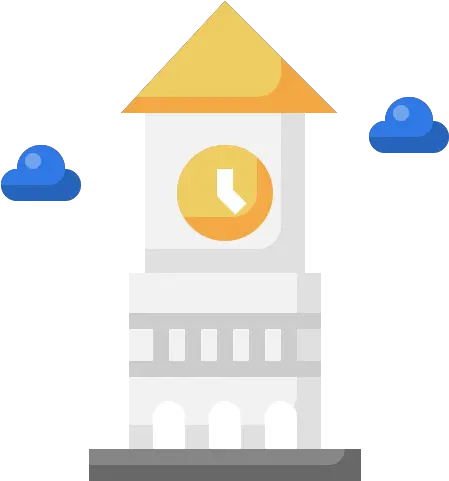 Clock Tower Free Architecture And City Icons Vertical Png Clock Tower Icon