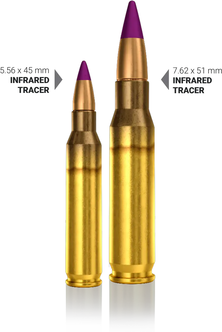 Infrared Tracer Ammunition For Night Operations U2013 Cbc Do Tracer Rounds Work Png Flying Bullet Png