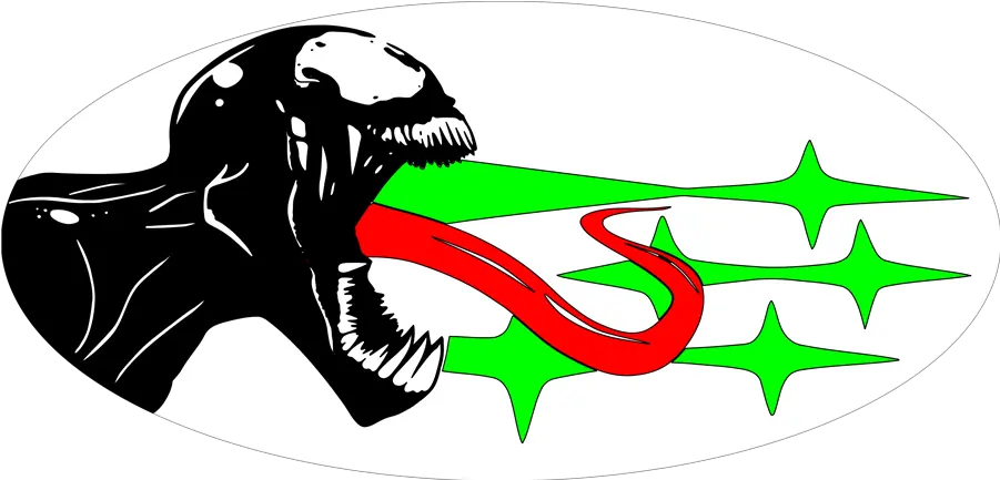 Venom Subaru Emblem Overlay Set Venom Subaru Png Wrx Logo