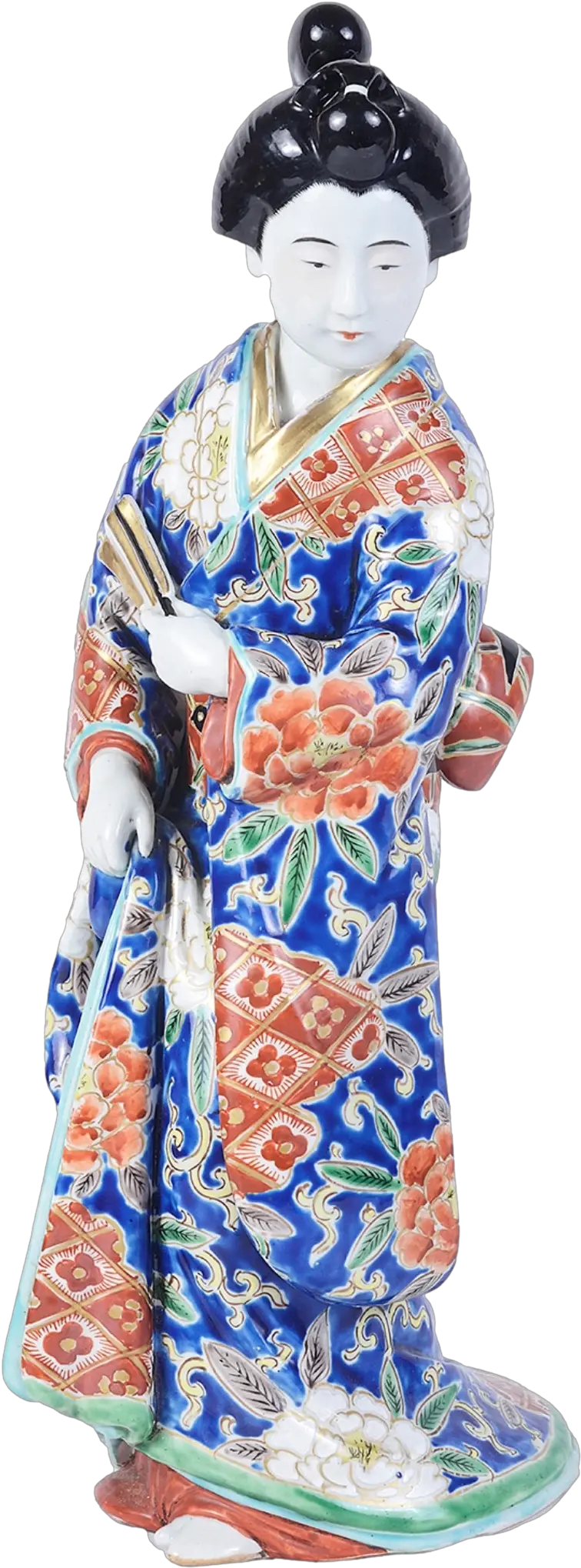 20th Century Japanese Imari Porcelain Geisha Girl 2covet Shimada Png Geisha Icon Png