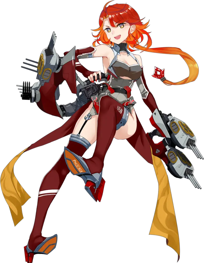 Phoenixpng Art Album Kantai Collection Phoenix Azur Lane Phoenix Png