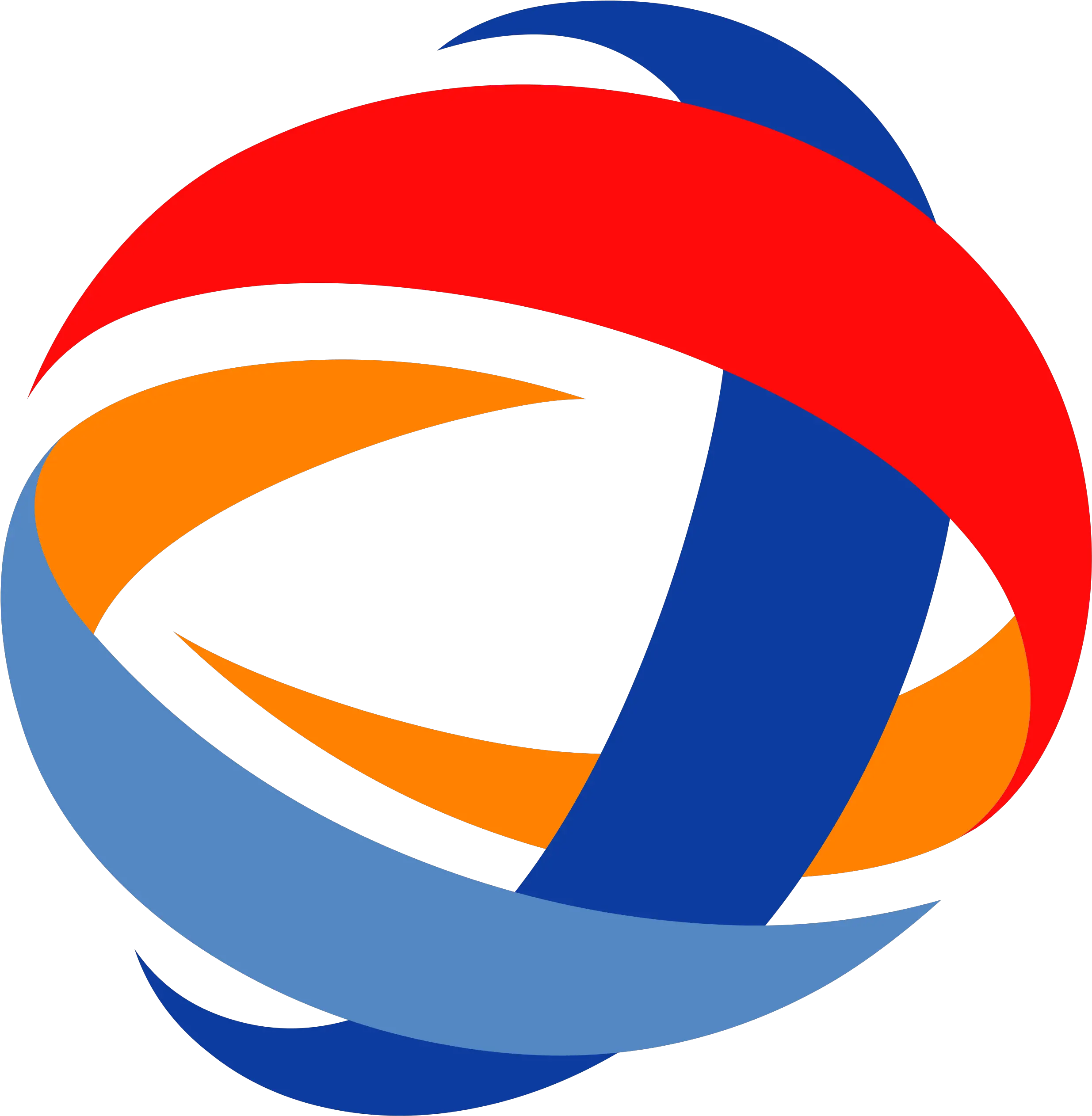 Total Logo Png Free Transparent Png Logos Blue Orange Red Circle Logo Name Logo Quiz 2 png