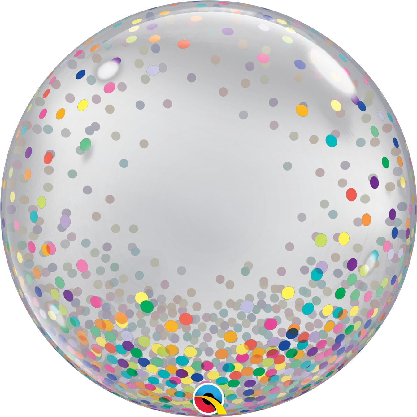 Balloons Blue And Gold Dots Happy Birthday Bubble Helium Qualatex Bubble Ballons Png Gold Balloon Png