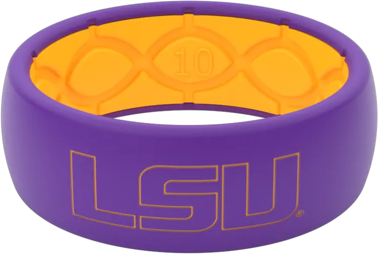 Lsu Tigers Logo Png Lsu Silicone Wedding Ring Lsu Solid Lsu Logo Png