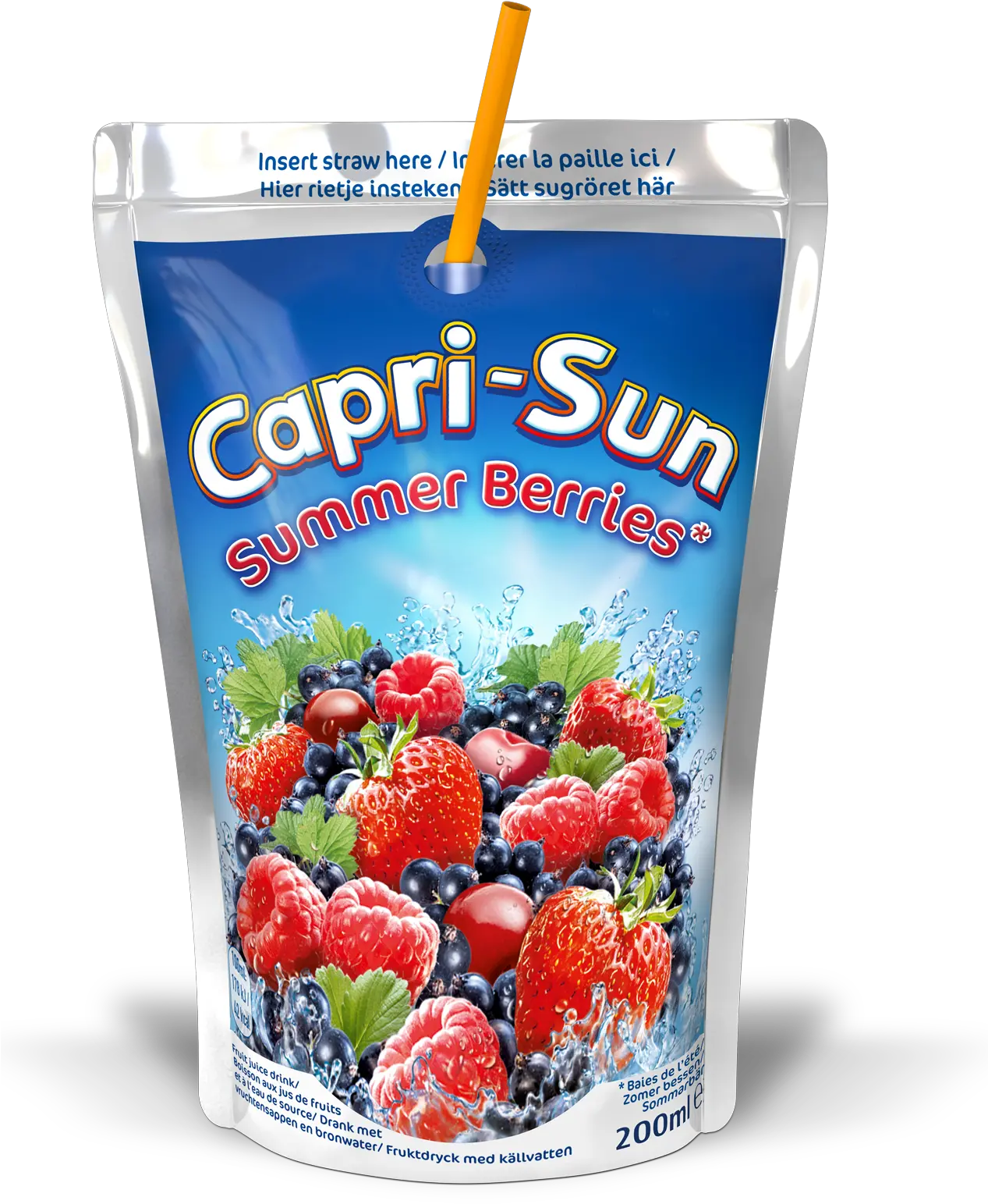 Capri Sun Fairy Drink Capri Sonne Summer Berries Png Capri Sun Png