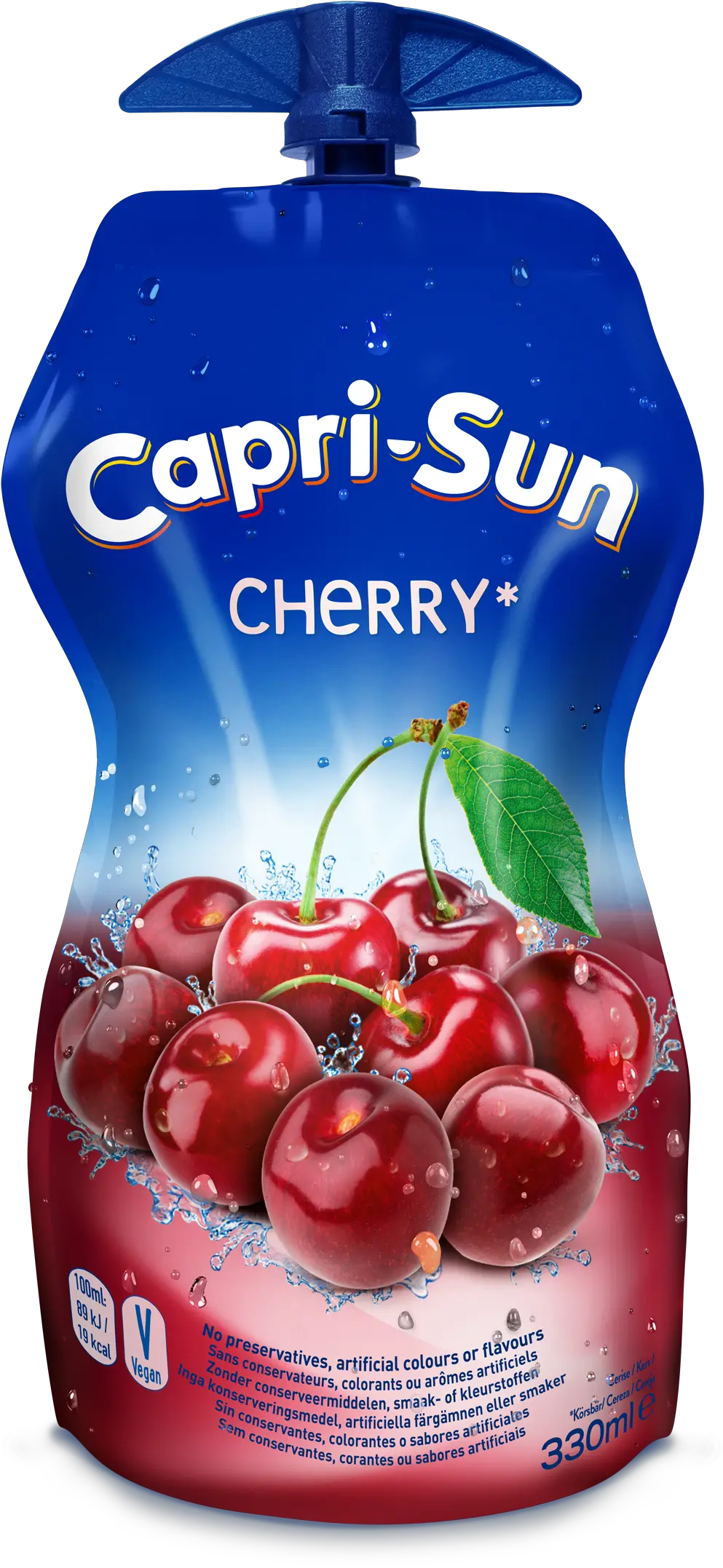 Capri Capri Sun Cherry 330ml Png Capri Sun Png