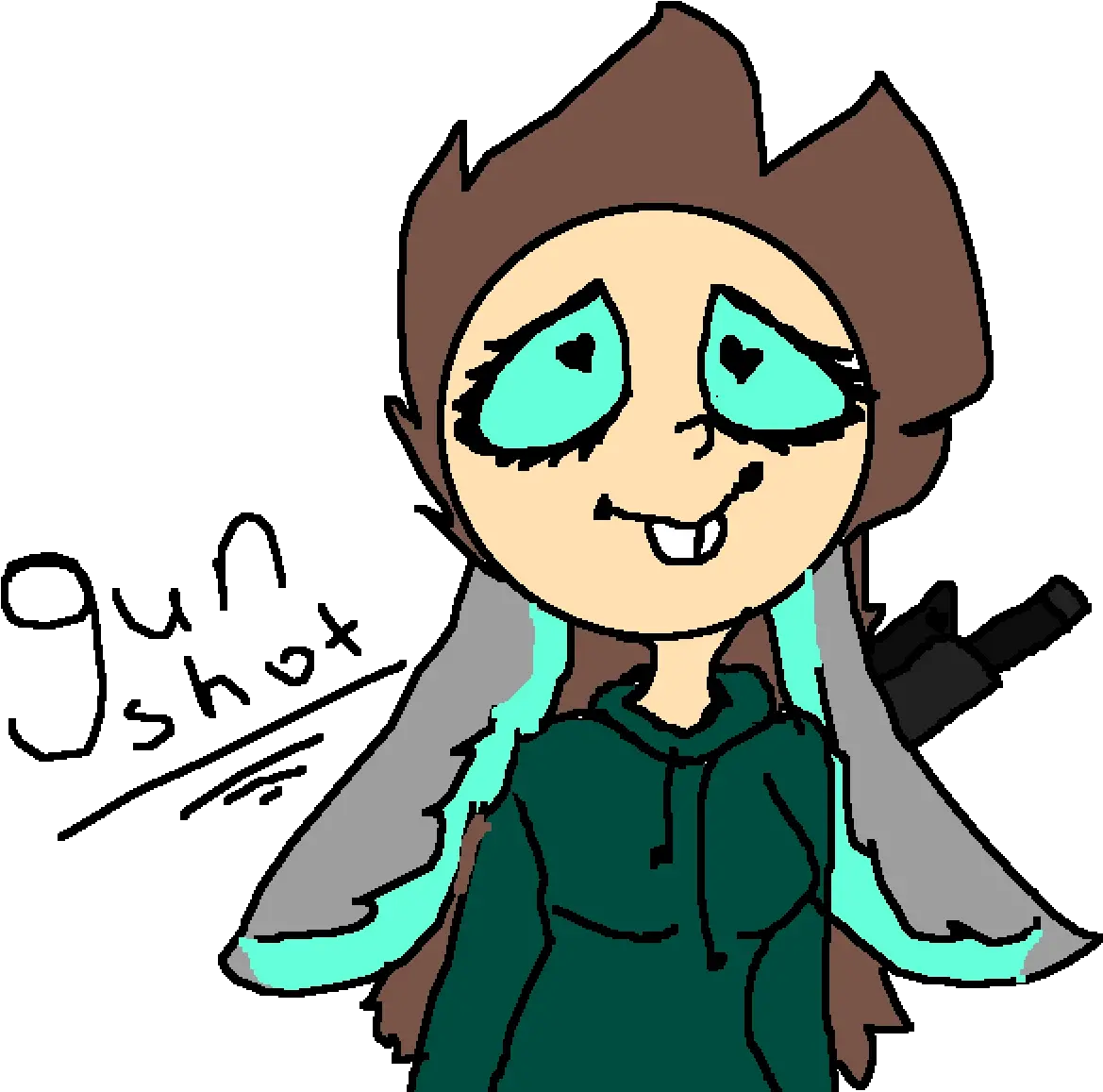 Download Gunshot Cartoon Png Image With No Background Fictional Character Gunshot Png
