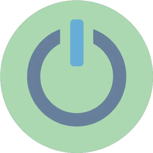 Control Energy Off Pictograms Vol1 Png Blue Settings Icon