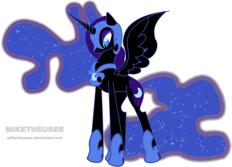 Download Nightmare Moon Nightmare My Little Pony Png Luna Transparent Background