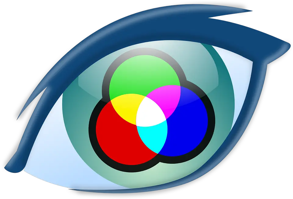 Eye Seeing View Colors Cmyk Colour Portable Network Graphics Png Seeing Icon