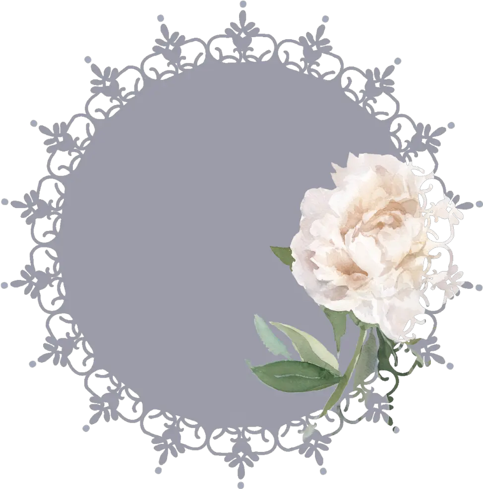 Download Creative European Texture Flower Transparent Border Decorative Png Peony Transparent
