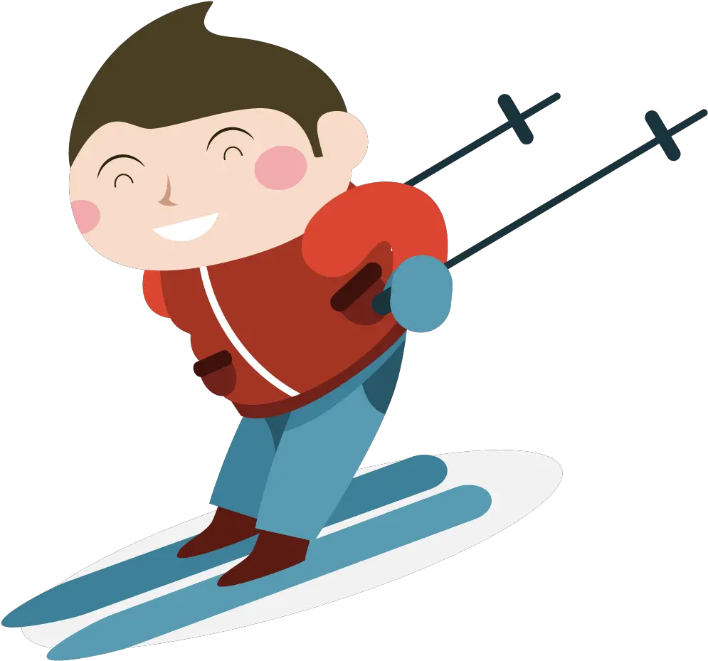 Skiing Child Skiing Png Vector Full Size Png Download Skiing Clipart Png Skiing Png