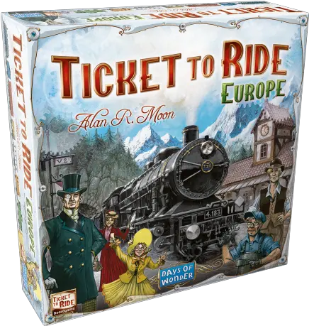 Httpsherebebooksandgamescomonlinestore 10 Weekly Ticket To Ride Europe Png Santa Baron Summoner Icon