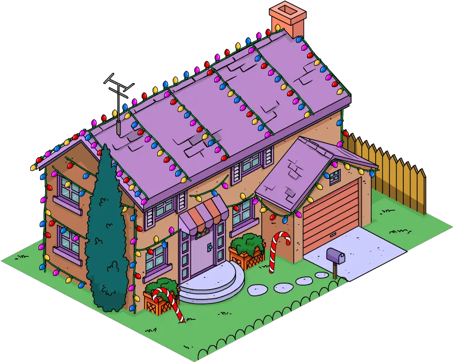 Springfield Heights Chapter 2 Kwik Tap Guide Chapter 2 Main Casa De Flanders Los Simpson Png Ned Flanders Png