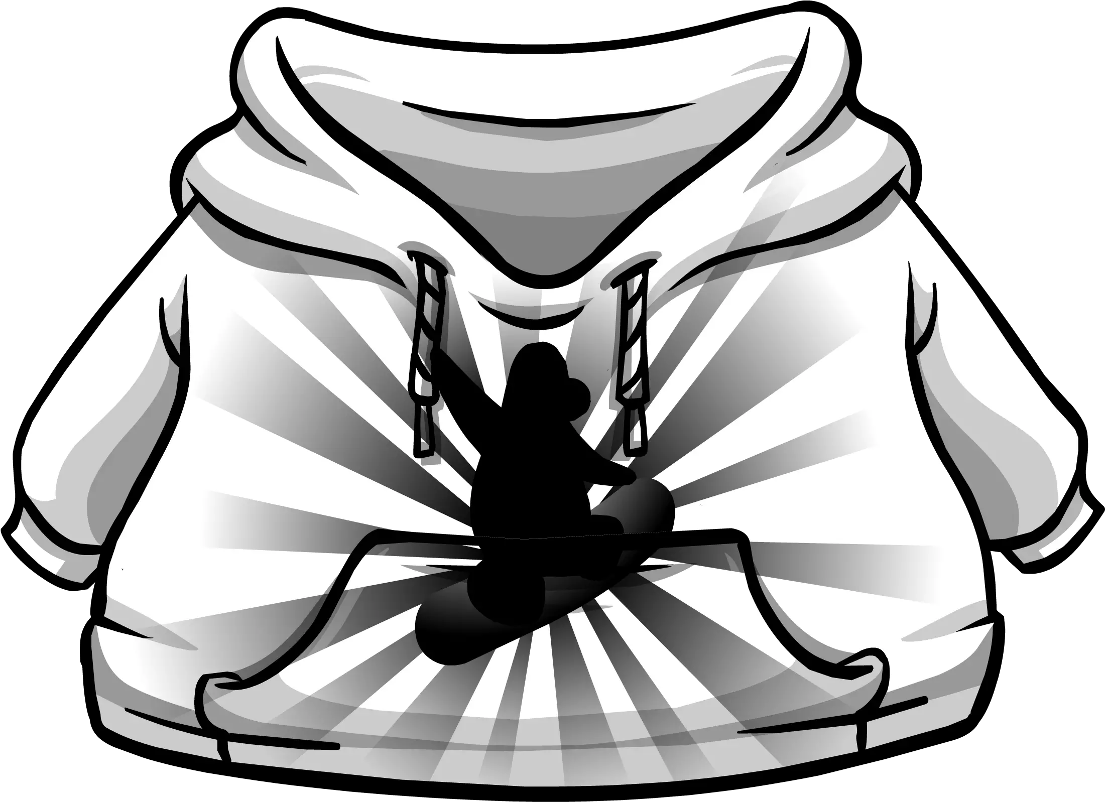 Clothing Icons 4502 Custom Hoodie Illustration Clipart Iceberg Hoodie Club Penguin Png Hooded Icon