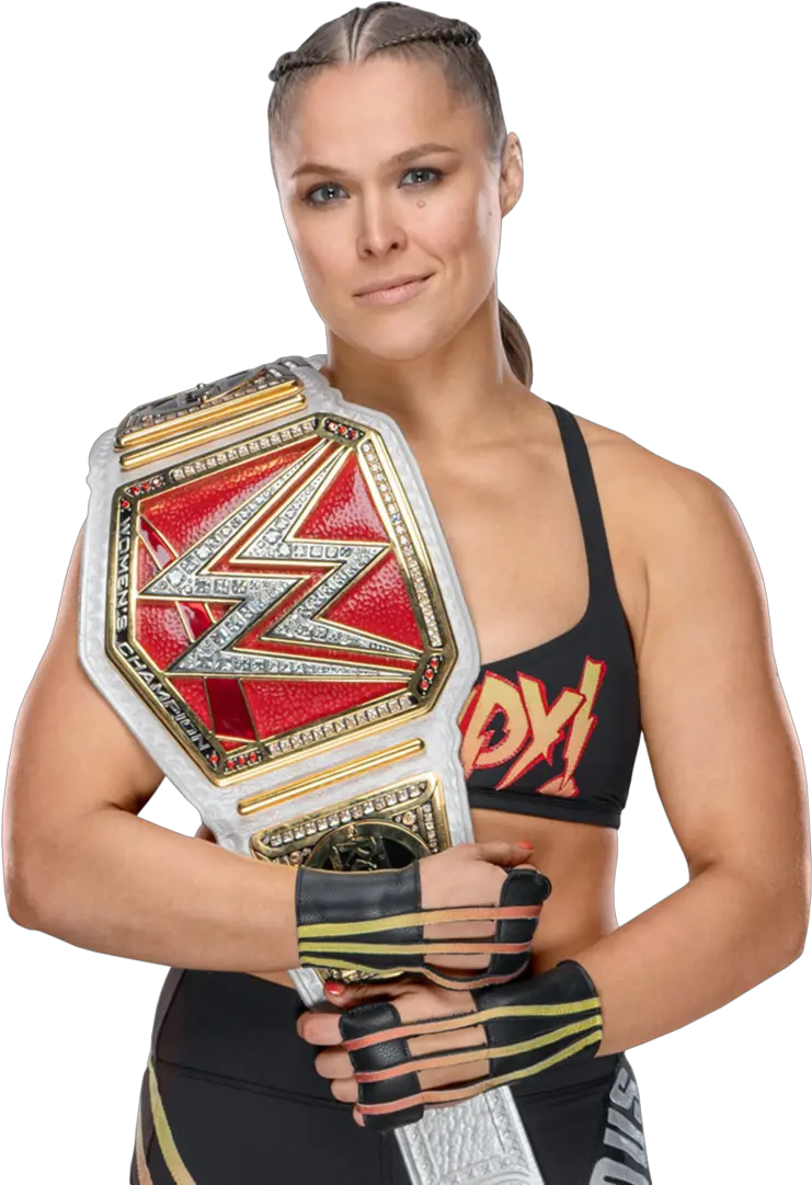 Who Is The Best Superstar In Wwe 2018 Wwe Raw Champion Ronda Rousey Png Ronda Rousey Png