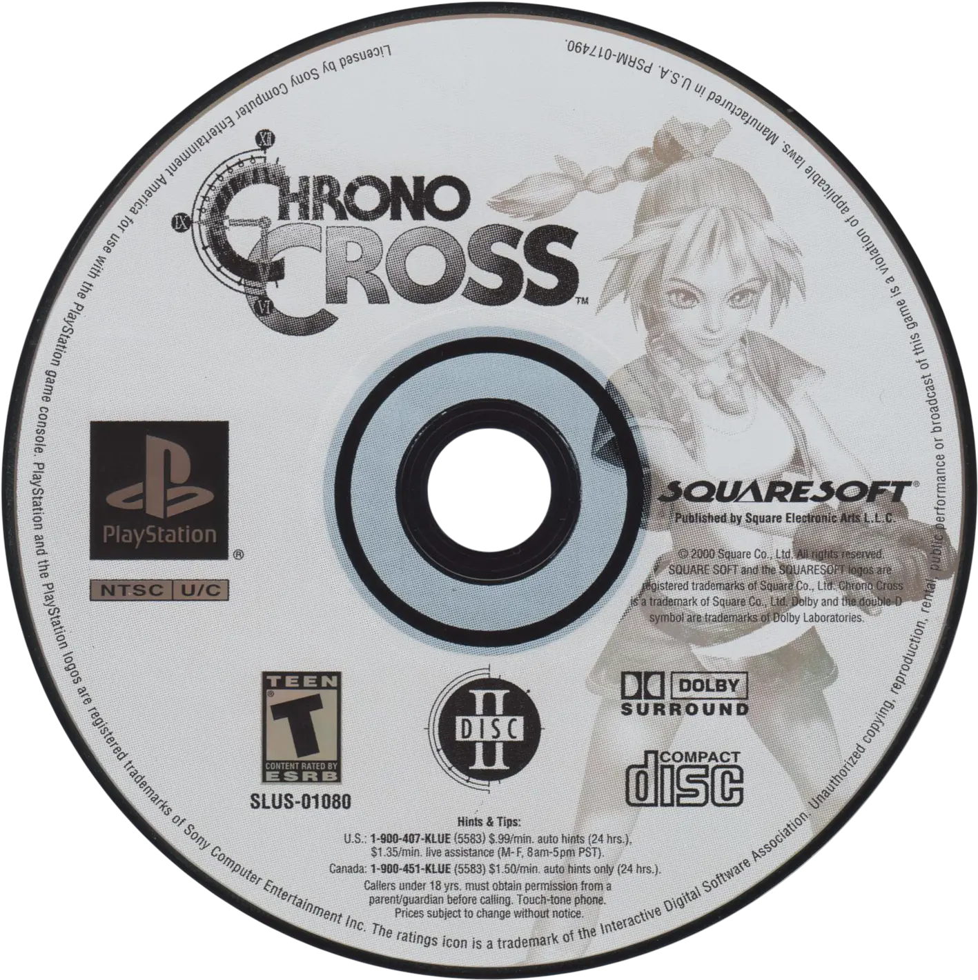 Chrono Trigger Png Chrono Cross Ps1 Disc Chrono Trigger Logo
