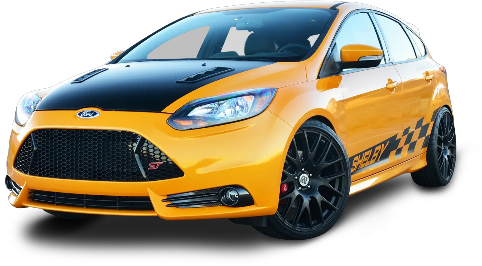 Download Yellow Ford Shelby Focus St Car Png Image For Free Shelby Ford Focus St Focus Png