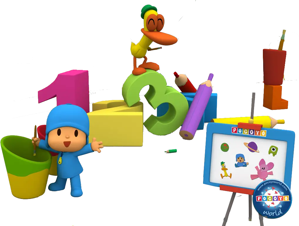 Pocoyo Characters Names Png