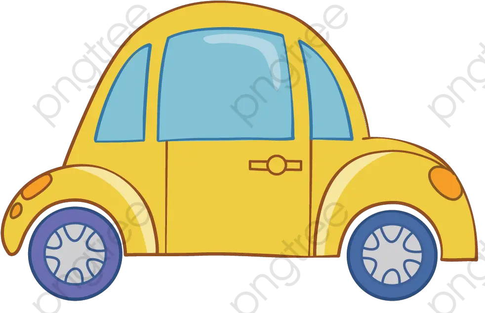 Single Cartoon Car Car Cartoon No Wheel Png Clipart Full Cartoon Transparent Background Car Png Car Cartoon Png png