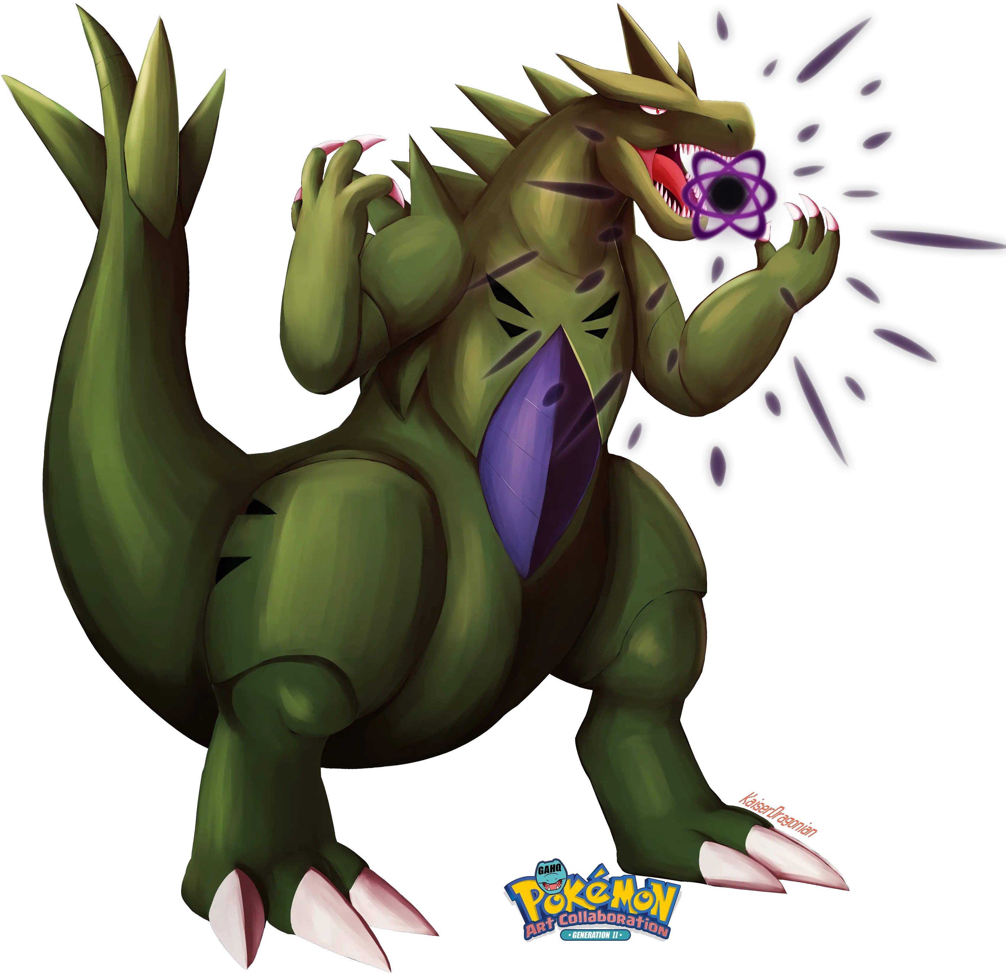 Dark Pulse In The Game Png Tyranitar