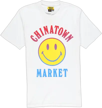 Chinatown Market Smiley Logo T Chinatown Smiley Logo T White Png Nico Icon 1995